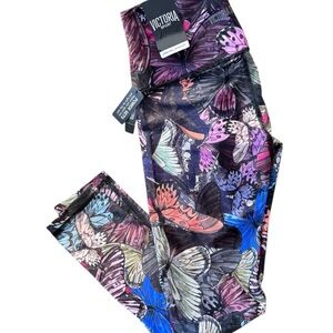 PINK by Victoria’s Secret Kids Butterfly Print Leggings - Multicolor. Size: Xs